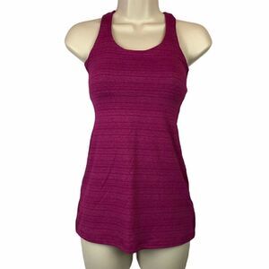 BEYOND YOGA Racerback Tank Top Small in Magenta